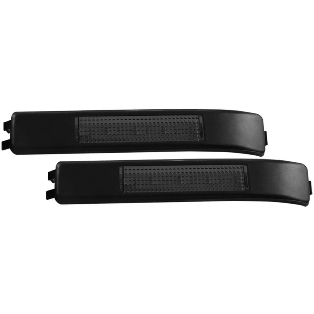 Anzo 861114 Side Mirror Lights - (2pcs/Set) w/LED Amber Turn Signals - Smoke Lens