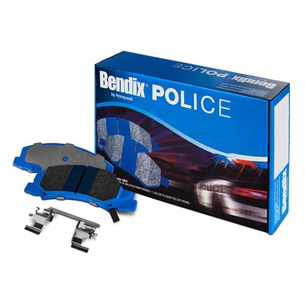 Bendix PBD1612 POLICE™ Semi-Metallic Disc Brake Pads for 2012-2019 Ford Explorer Rear