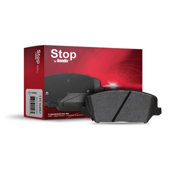Bendix SBM1018 STOP™ Semi-Metallic Disc Brake Pads for 2003-2013 Audi A4 Rear
