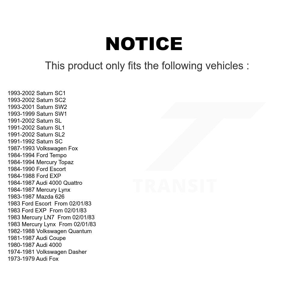 Kugel 70-510024 Front Wheel Bearing for 1973-2002 Audi Fox, Volkswagen Dasher and Select Vehicles