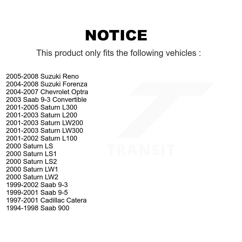 Kugel 70-510052 Front, Rear Wheel Bearing for 1994-2008 Saab 900, Cadillac Catera and Select Vehicles