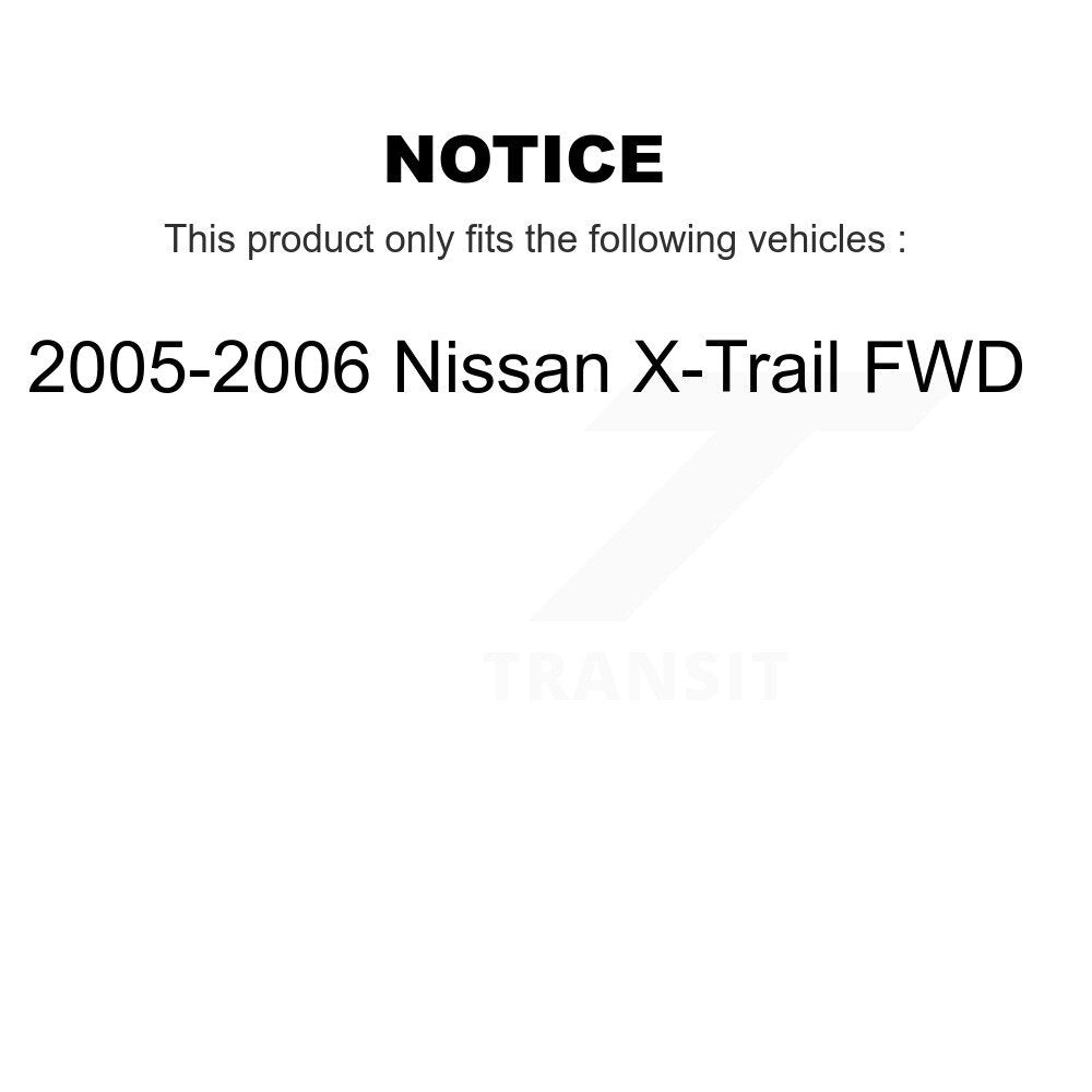 Kugel 70-511037 Rear Wheel Bearing for 2005-2006 Nissan X-Trail