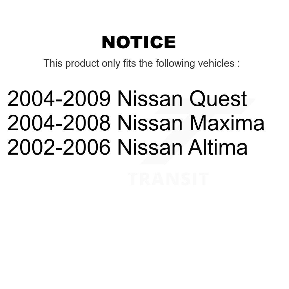 Kugel 70-512292 Rear Wheel Bearing Hub Assembly for 2002-2009 Nissan Altima, Maxima, Quest