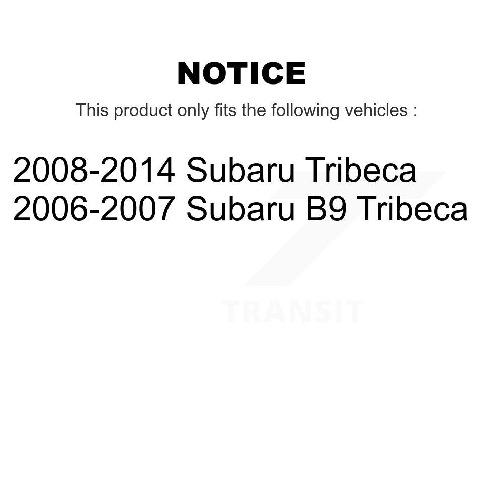 Kugel 70-512328 Rear Wheel Bearing Hub Assembly for 2006-2014 Subaru B9 Tribeca, Tribeca