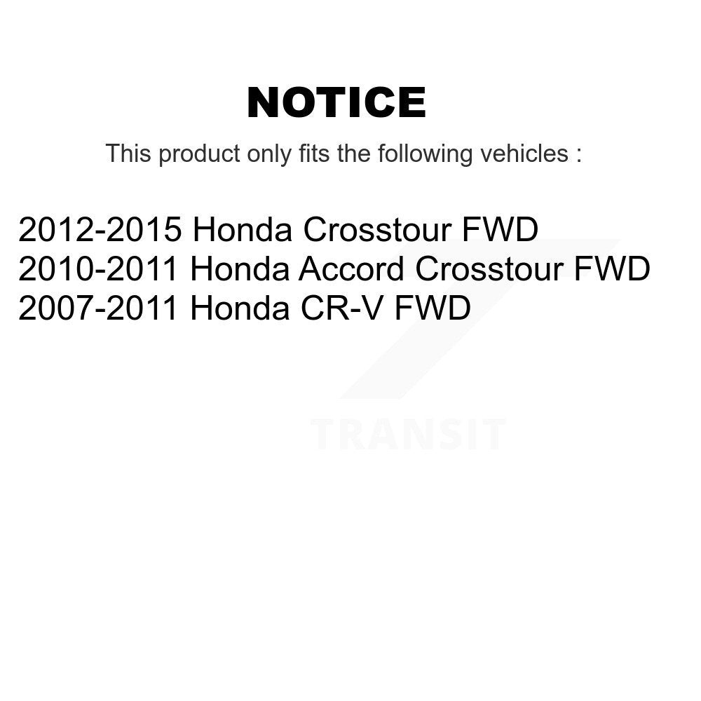 Kugel 70-512344 Rear Wheel Bearing Hub Assembly for 2007-2015 Honda CR-V, Accord Crosstour, Crosstour