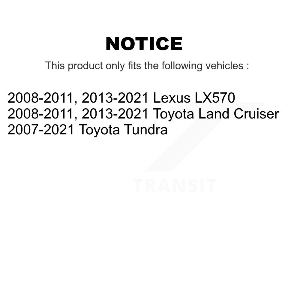 Kugel 70-512351 Rear Right Wheel Bearing Assembly for 2007-2021 Toyota Tundra, Lexus LX570, Toyota Land Cruiser