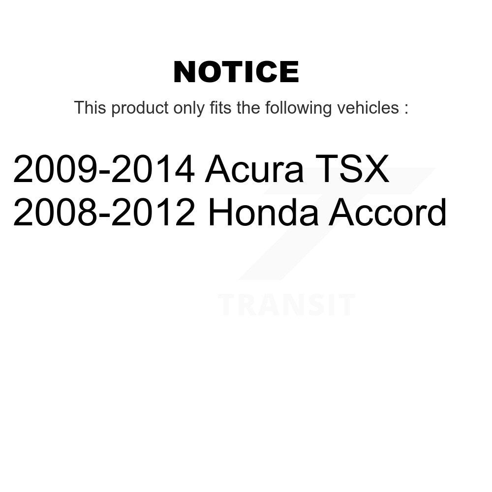 Kugel 70-512353 Rear Wheel Bearing Hub Assembly for 2008-2014 Honda Accord, Acura TSX