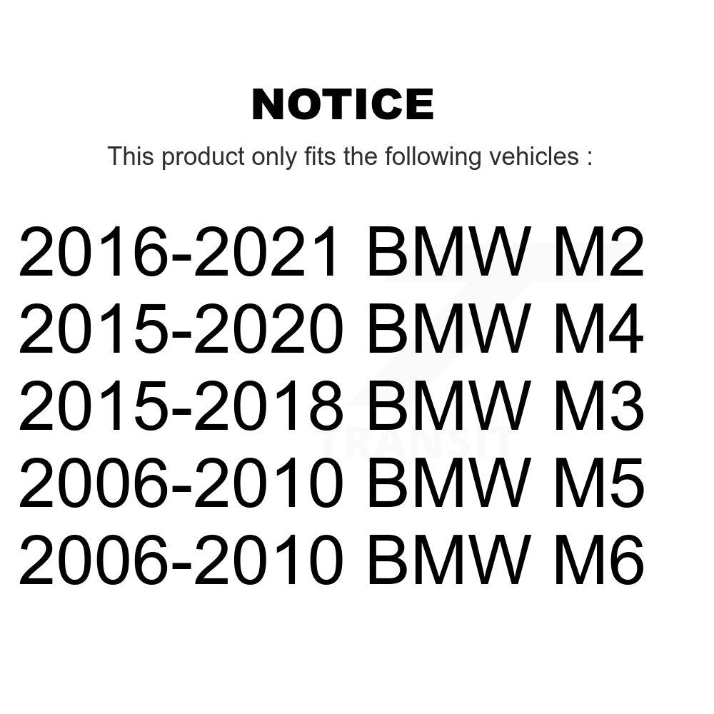 Kugel 70-512355 Rear Wheel Bearing Assembly for 2006-2021 BMW M5, BMW M6 and Select Vehicles