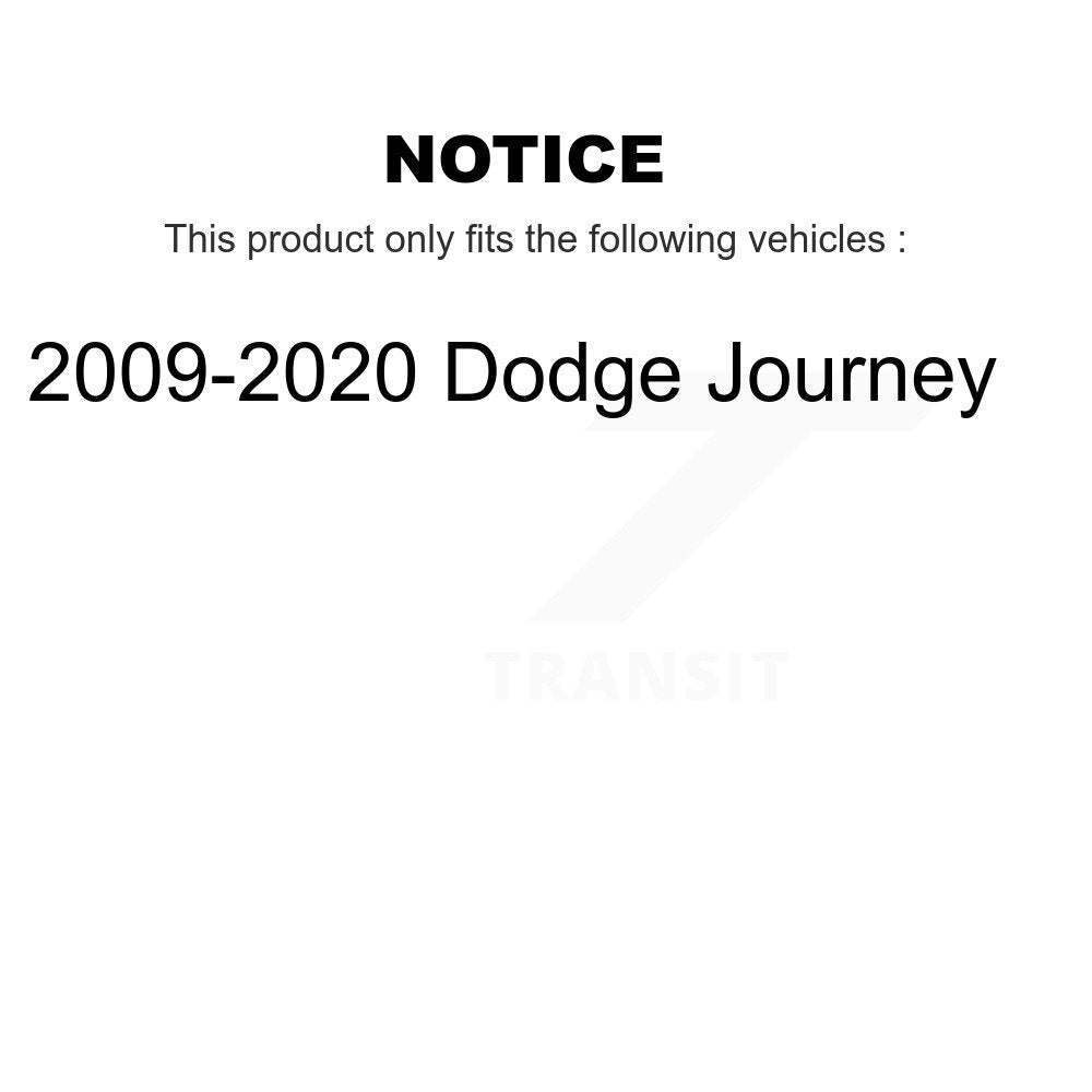 Kugel 70-512478 Rear Left Wheel Bearing Hub Assembly for 2009-2020 Dodge Journey