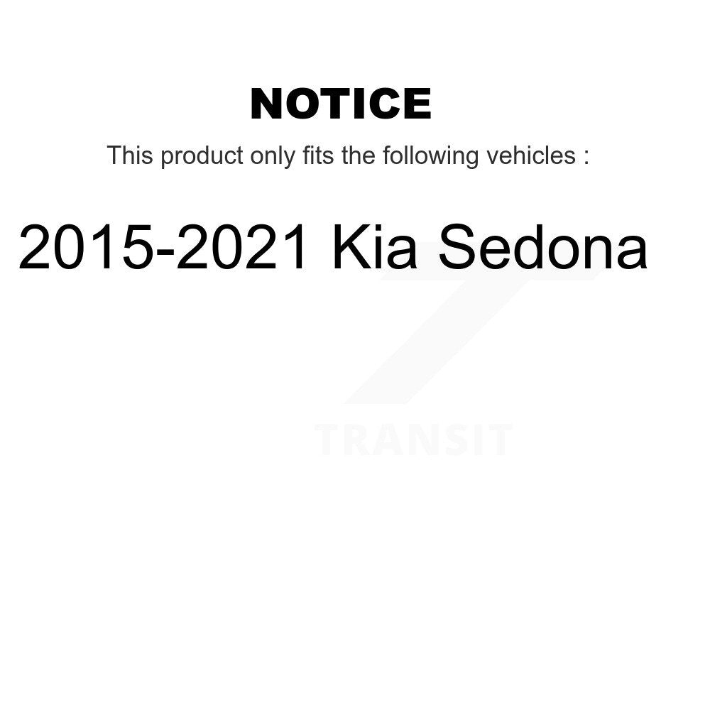 Kugel 70-512556 Rear Wheel Bearing Hub Assembly for 2015-2021 Kia Sedona