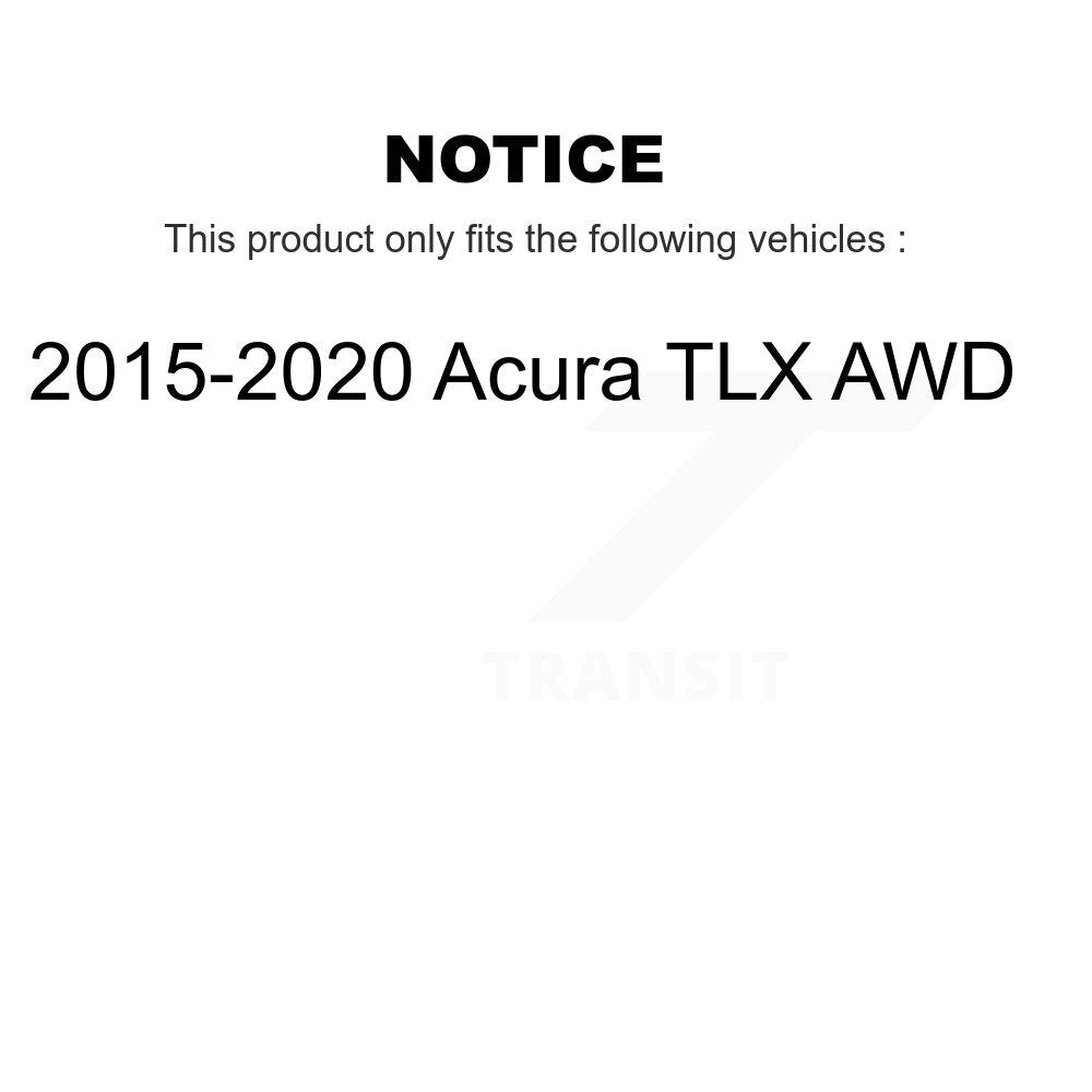 Kugel 70-512562 Rear Wheel Bearing Hub Assembly for 2015-2020 Acura TLX