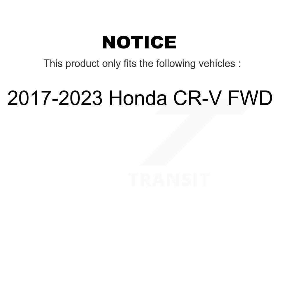 Kugel 70-512633 Rear Wheel Bearing Hub Assembly for 2017-2023 Honda CR-V