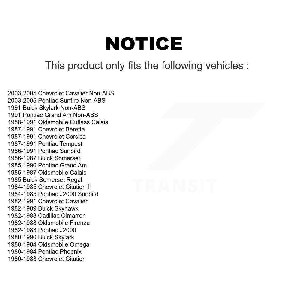Kugel 70-513012 Rear Wheel Bearing Hub Assembly for 1980-2005 Buick Skylark, Chevrolet Citation and Select Vehicles