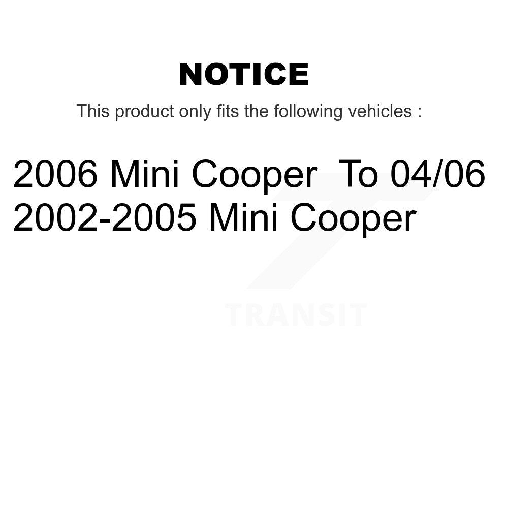 Kugel 70-513226 Front Wheel Bearing Hub Assembly for 2002-2006 Mini Cooper