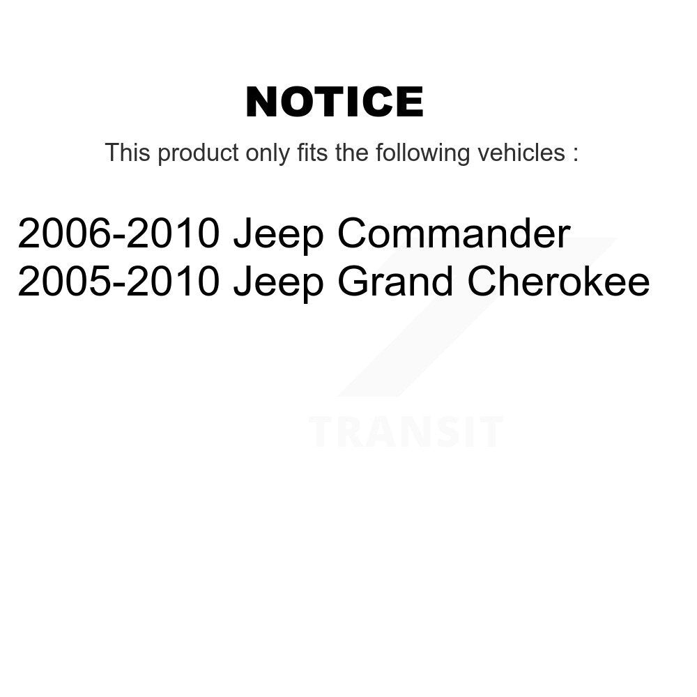 Kugel 70-513234 Front Wheel Bearing Hub Assembly for 2005-2010 Jeep Grand Cherokee, Commander