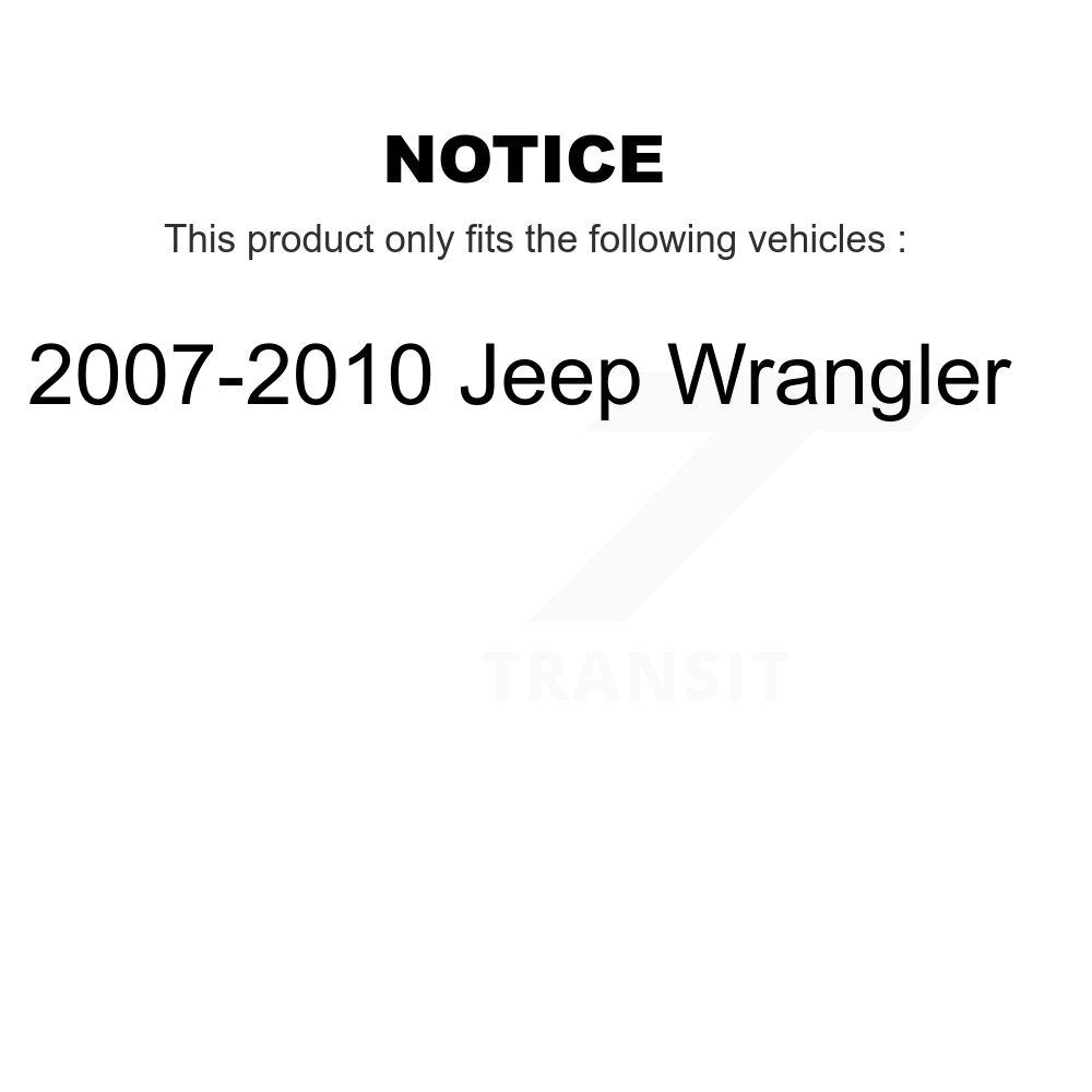 Kugel 70-513272 Front Wheel Bearing Hub Assembly for 2007-2010 Jeep Wrangler