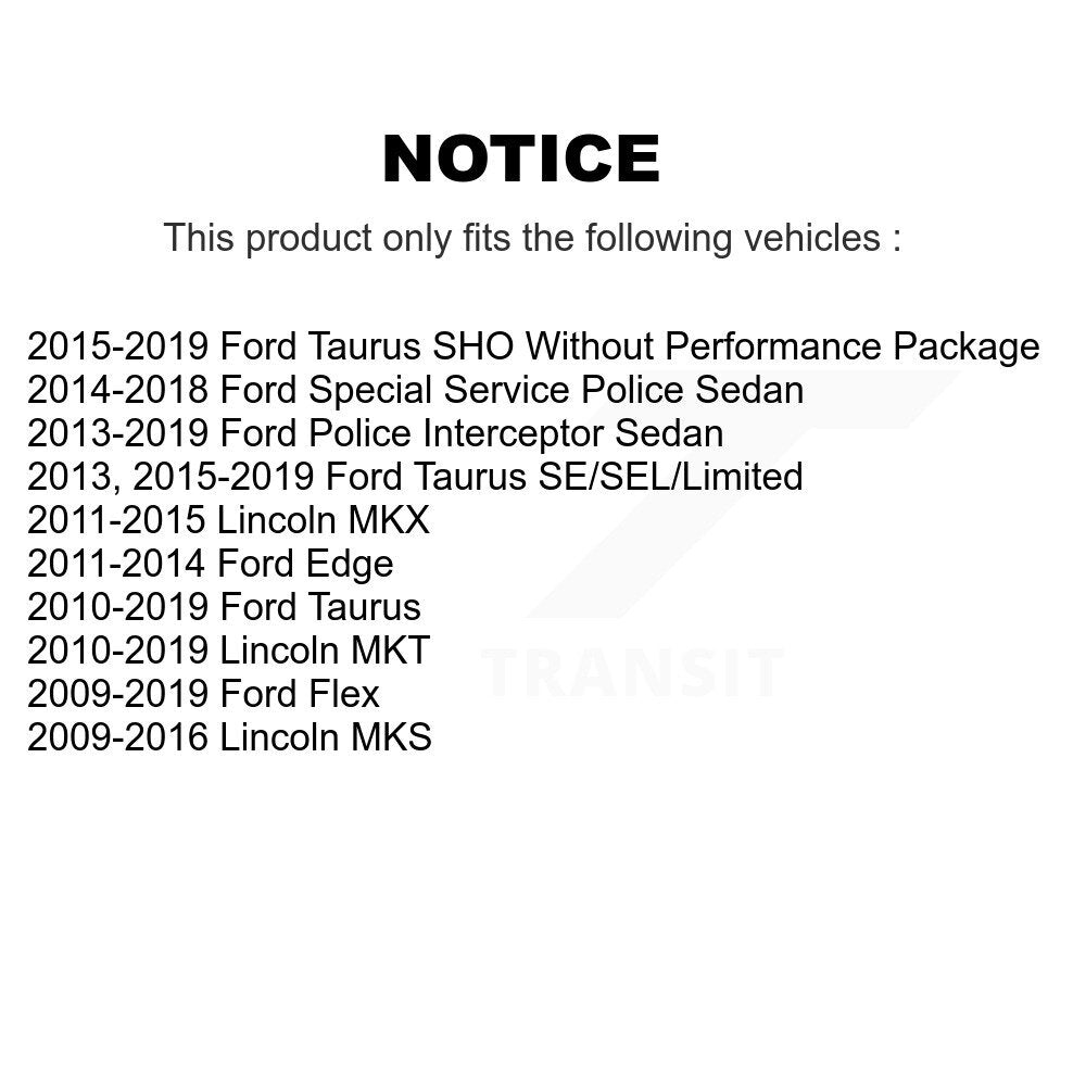 Kugel 70-513275 Front, Rear Wheel Bearing Hub Assembly for 2009-2019 Ford Flex, Lincoln MKS and Select Vehicles