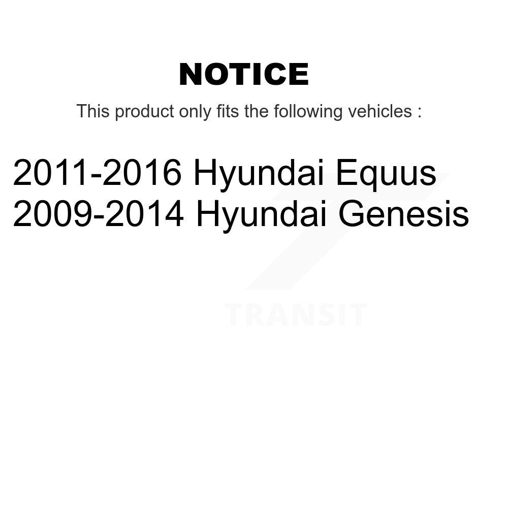 Kugel 70-513278 Front Wheel Bearing Hub Assembly for 2009-2016 Hyundai Genesis, Equus