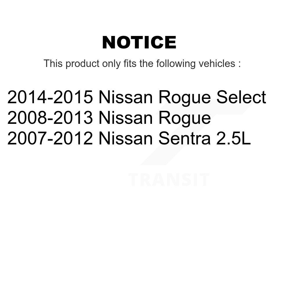 Kugel 70-513298 Front Wheel Bearing Hub Assembly for 2007-2015 Nissan Sentra, Rogue, Rogue Select