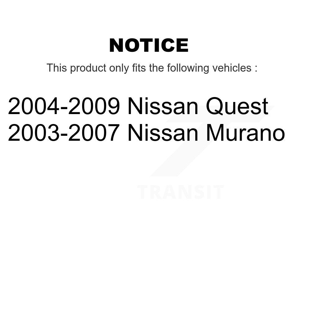 Kugel 70-513310 Front Wheel Bearing Hub Assembly for 2003-2009 Nissan Murano, Quest