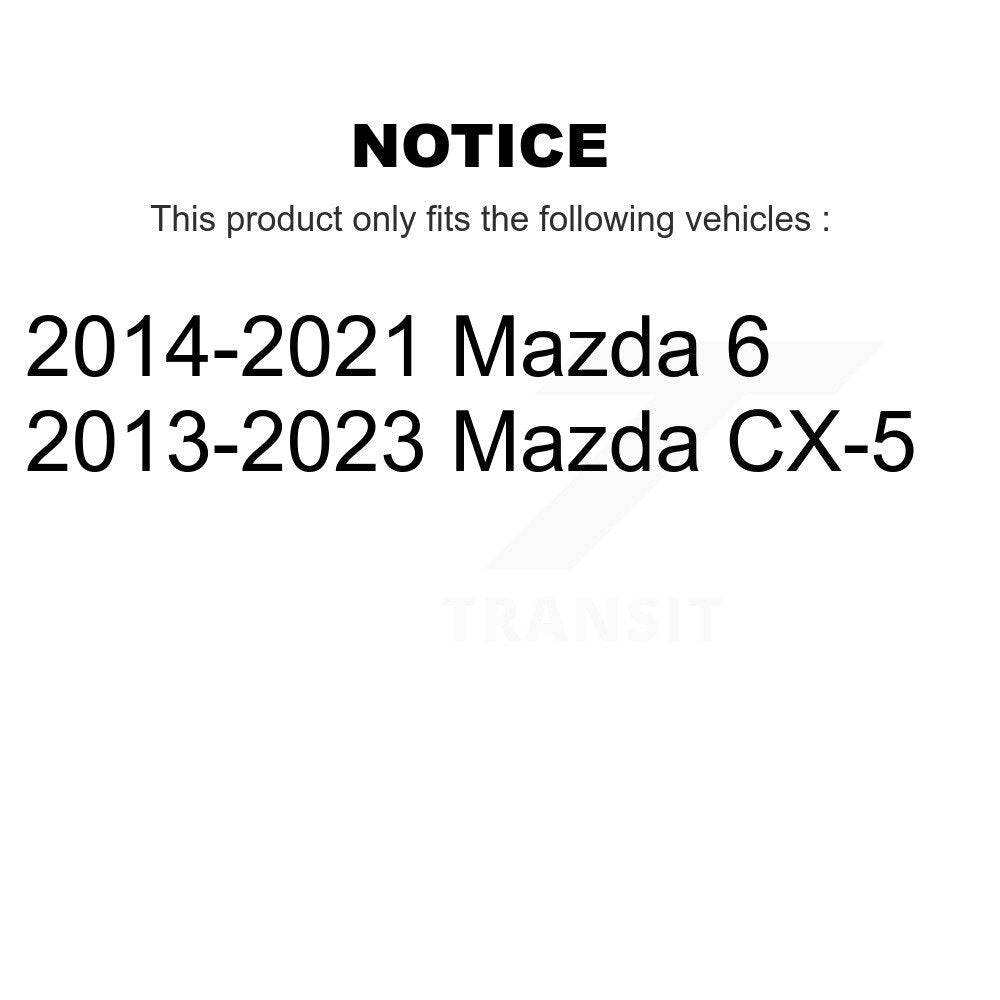 Kugel 70-513347 Front Wheel Bearing Hub Assembly for 2013-2023 Mazda CX-5, 6