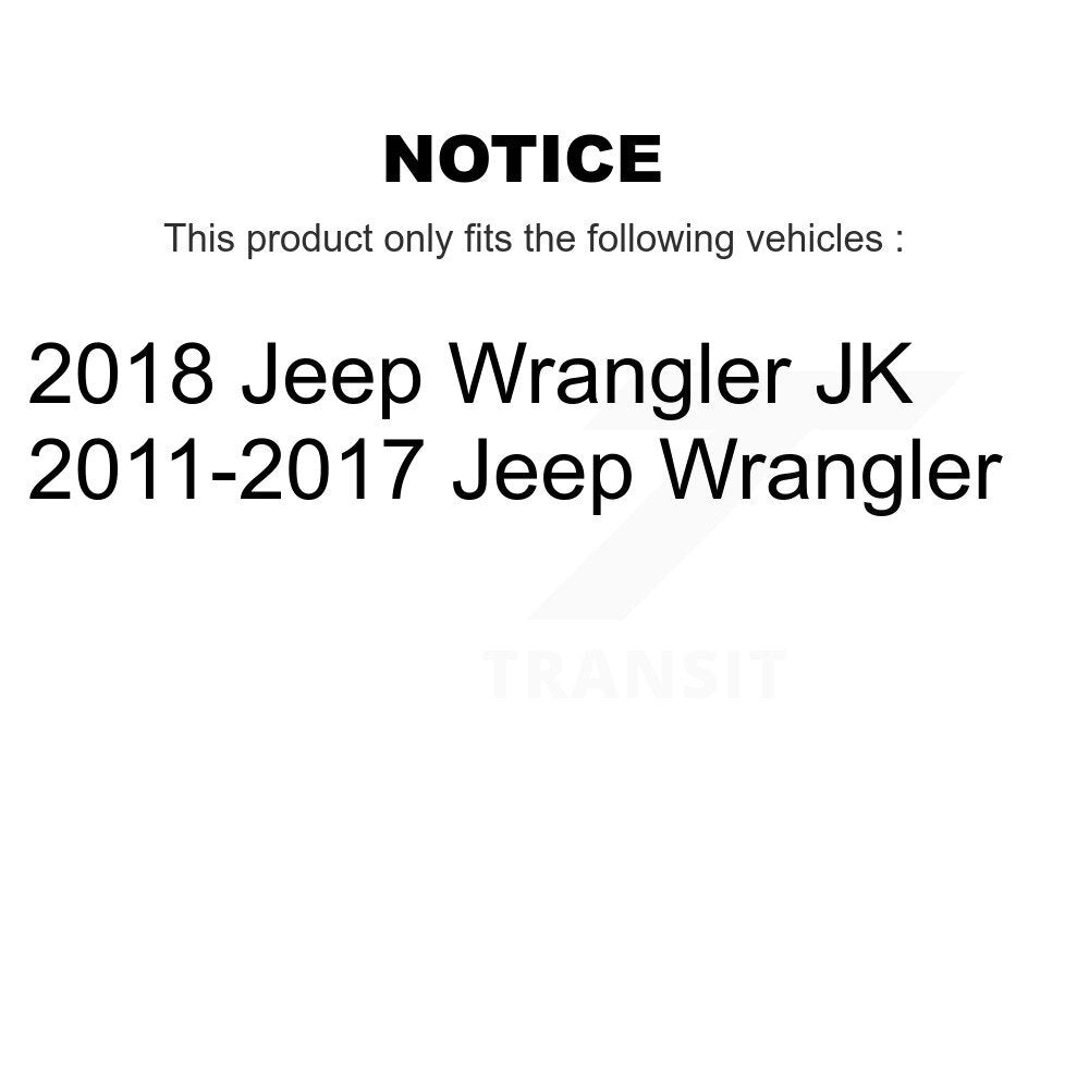 Kugel 70-513369 Front Wheel Bearing Hub Assembly for 2011-2018 Jeep Wrangler, Wrangler JK