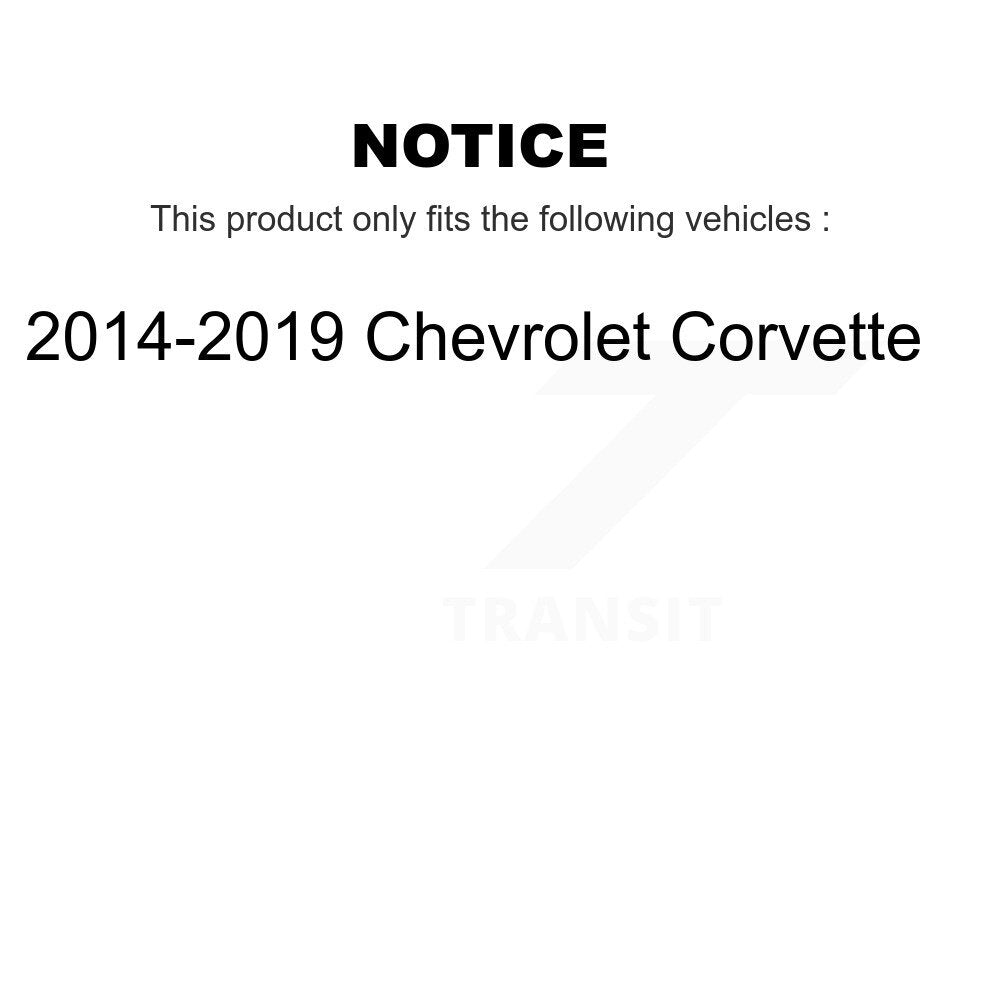 Kugel 70-513378 Front Wheel Bearing Hub Assembly for 2014-2019 Chevrolet Corvette