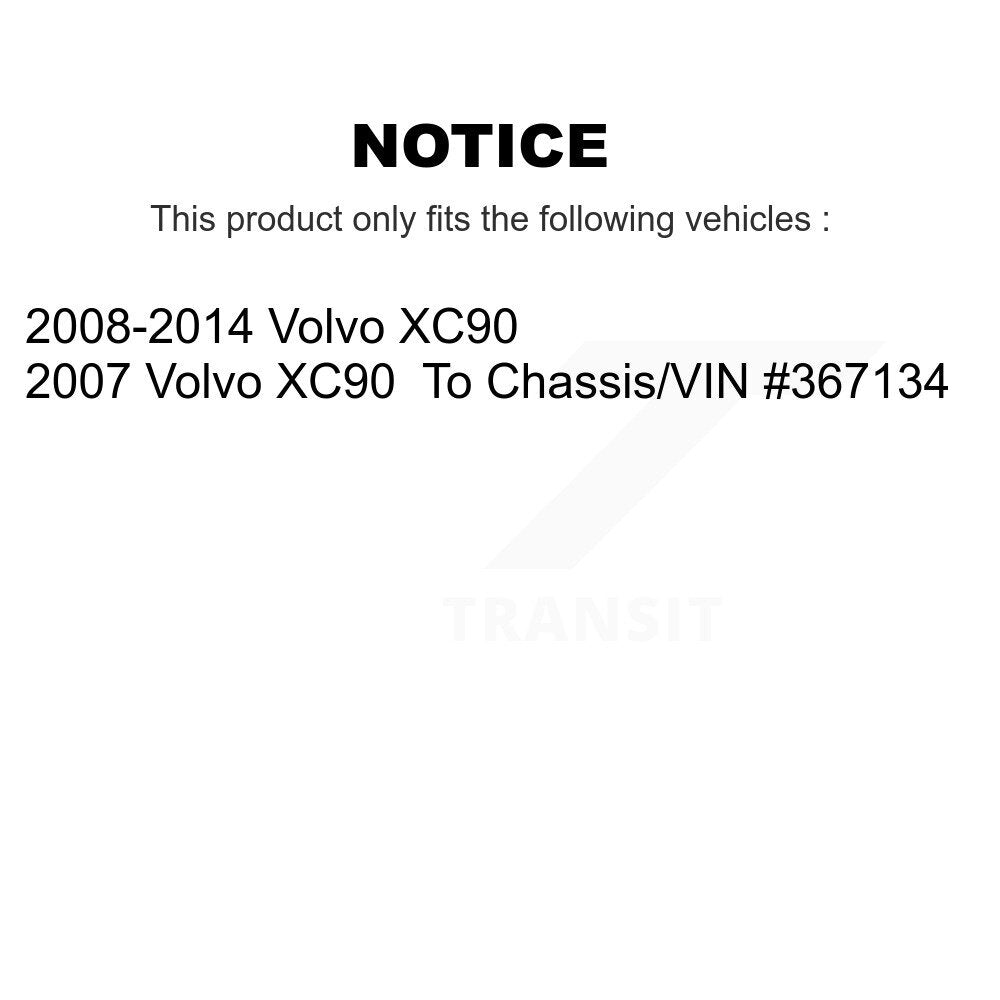 Kugel 70-513425 Front Wheel Bearing Hub Assembly for 2007-2014 Volvo XC90