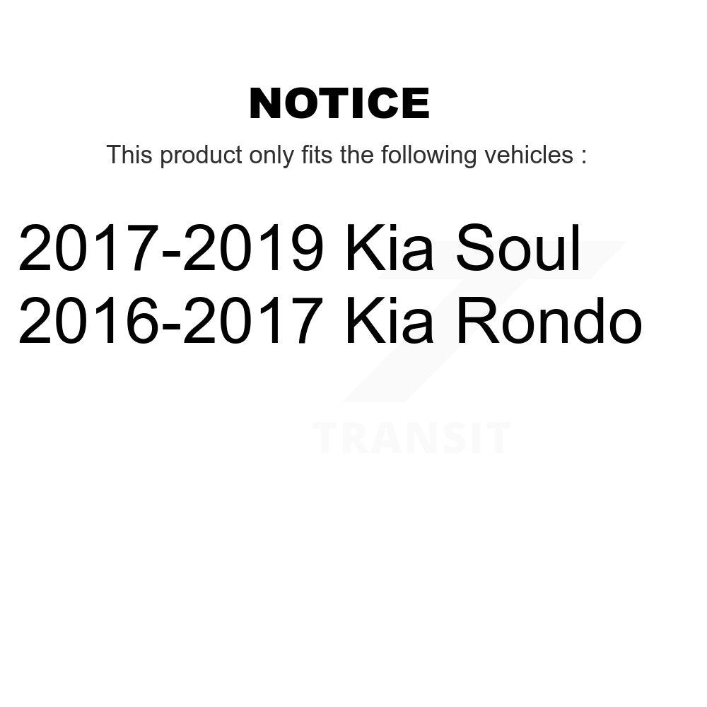 Kugel 70-513426 Front Wheel Bearing Hub Assembly for 2016-2019 Kia Rondo, Soul