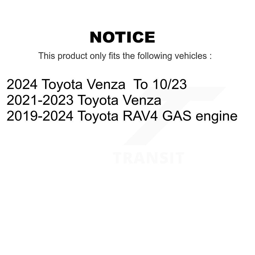 Kugel 70-513448 Front Wheel Bearing Hub Assembly for 2019-2024 Toyota RAV4, Venza