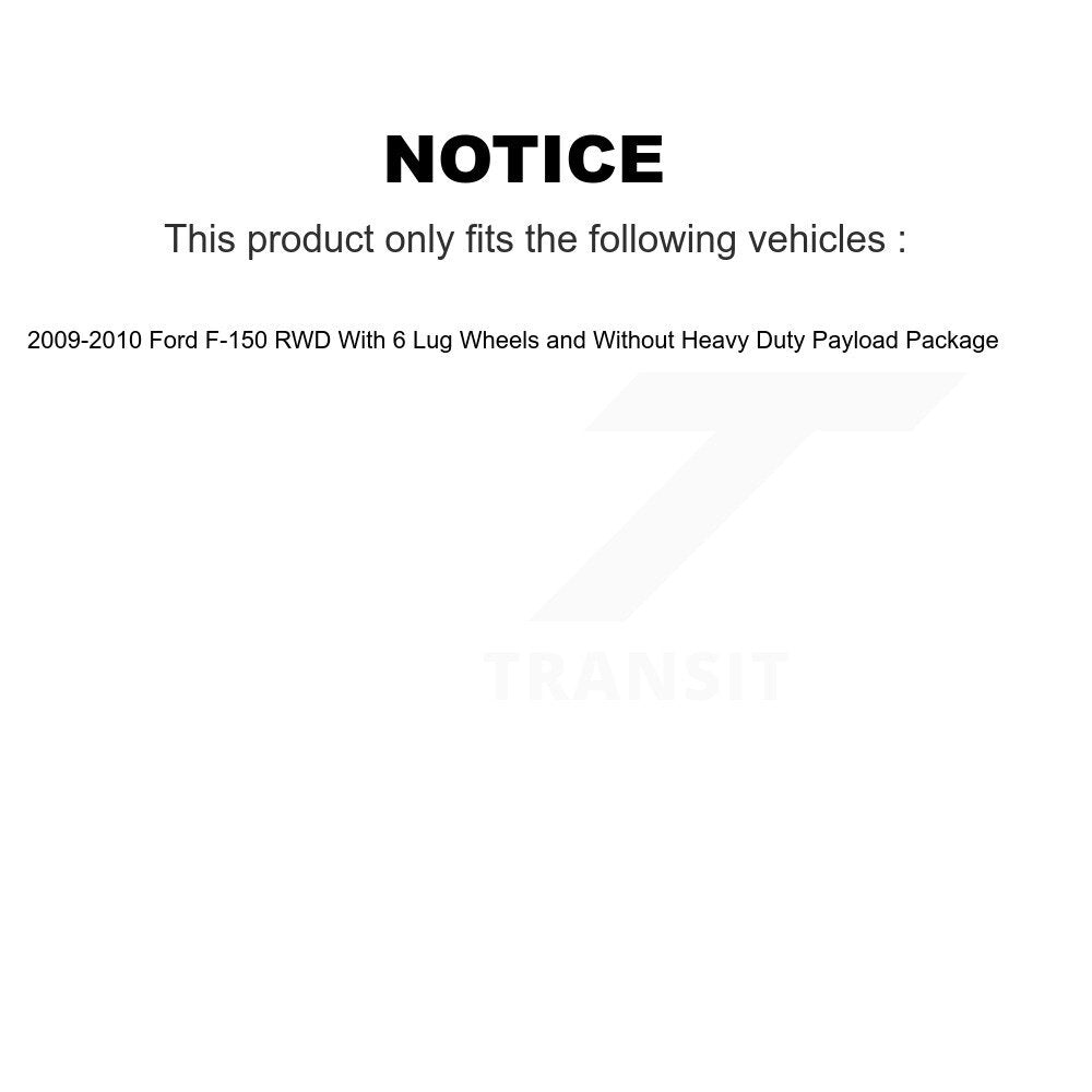 Kugel 70-515117 Front Wheel Bearing Hub Assembly for 2009-2010 Ford F-150