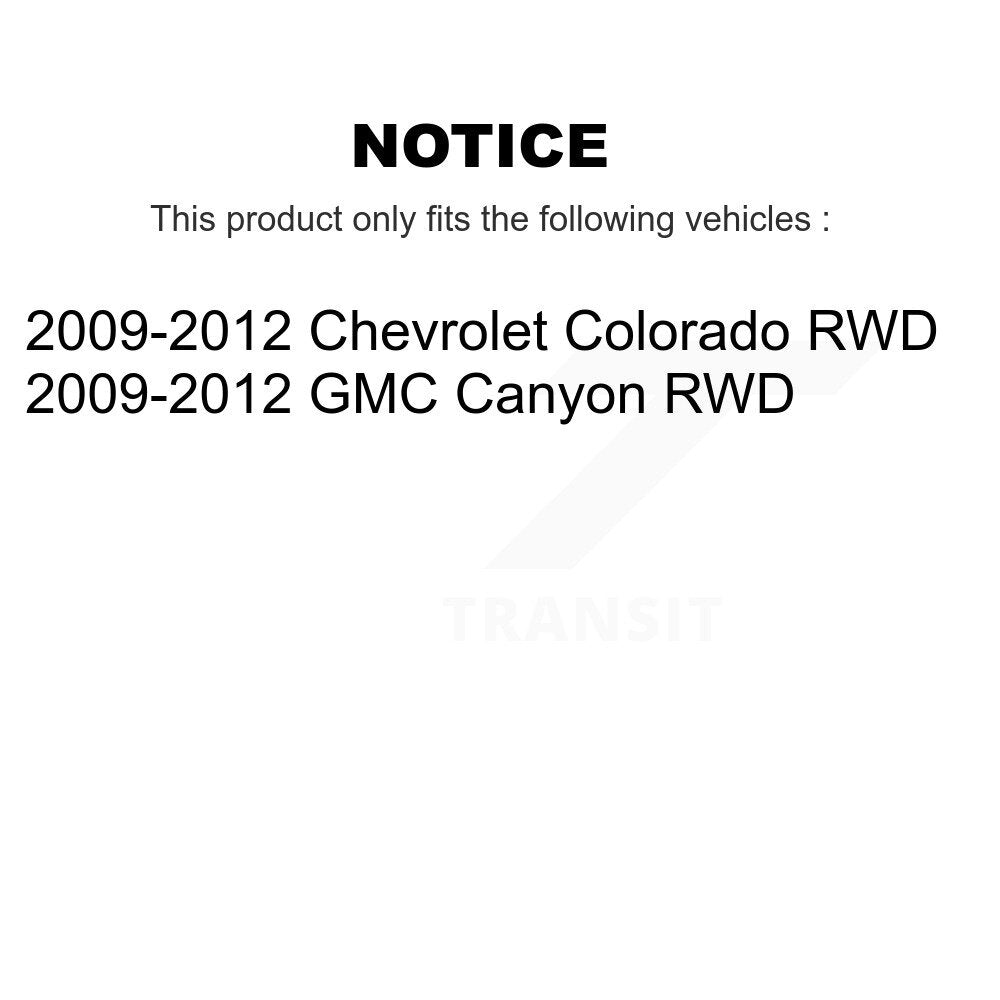 Kugel 70-515120 Front Wheel Bearing Hub Assembly for 2009-2012 Chevrolet Colorado, GMC Canyon