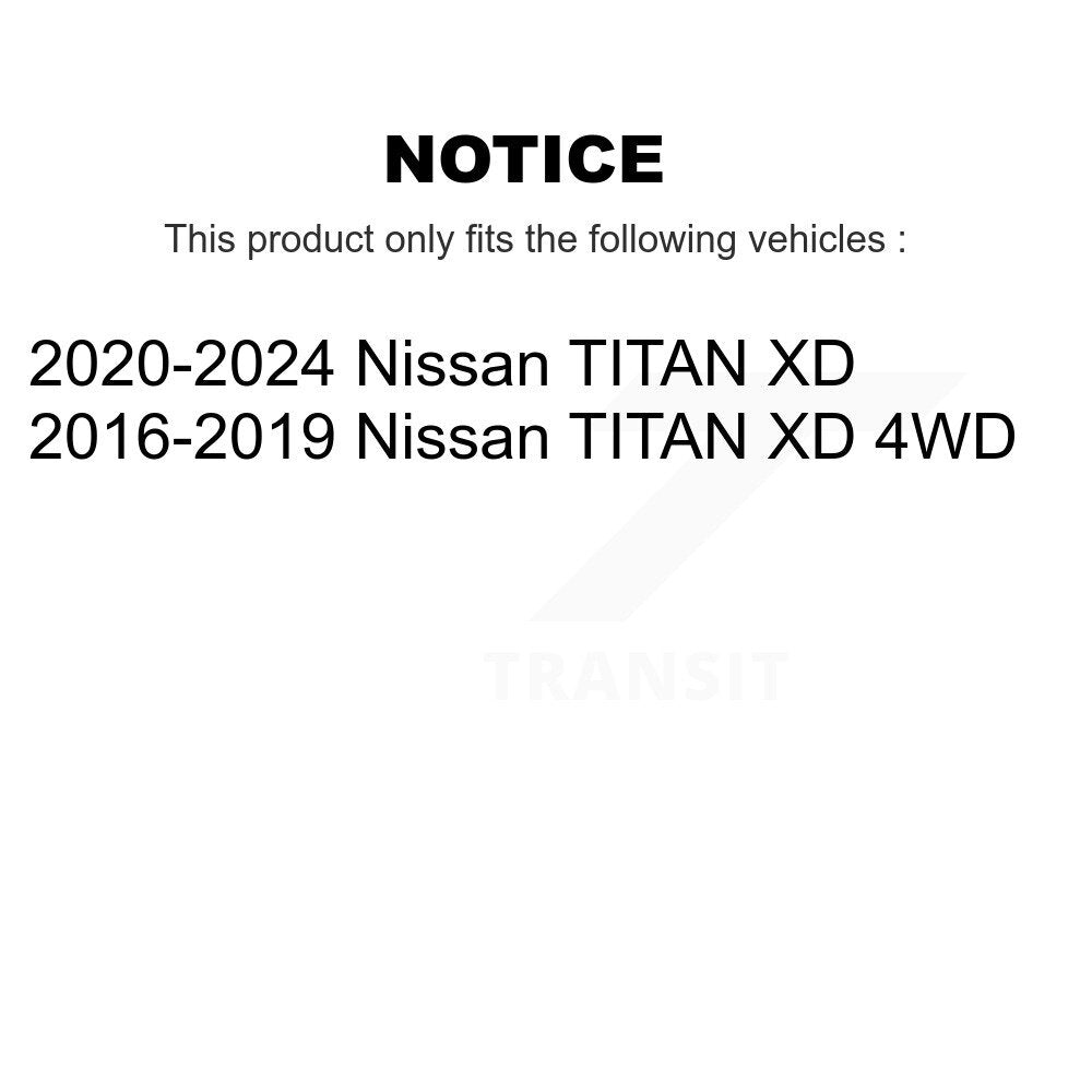 Kugel 70-515171 Front Wheel Bearing Hub Assembly for 2016-2024 Nissan TITAN XD