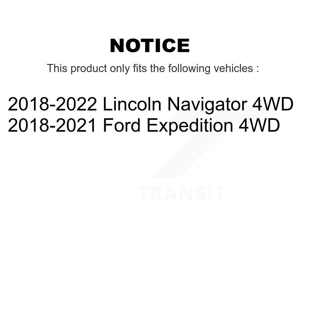 Kugel 70-515181 Front Wheel Bearing Hub Assembly for 2018-2022 Ford Expedition, Lincoln Navigator