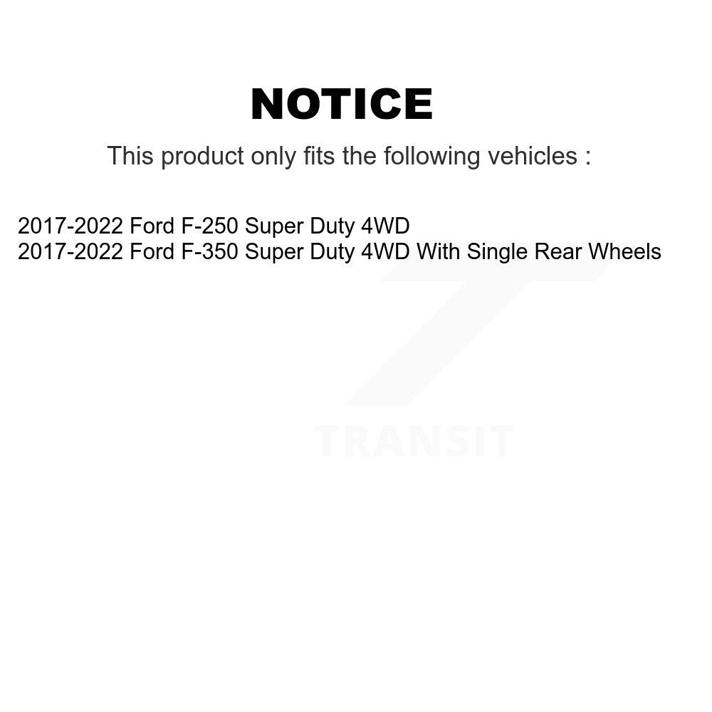 Kugel 70-515183 Front Wheel Bearing Hub Assembly for 2017-2022 Ford F-250 Super Duty, F-350 Super Duty