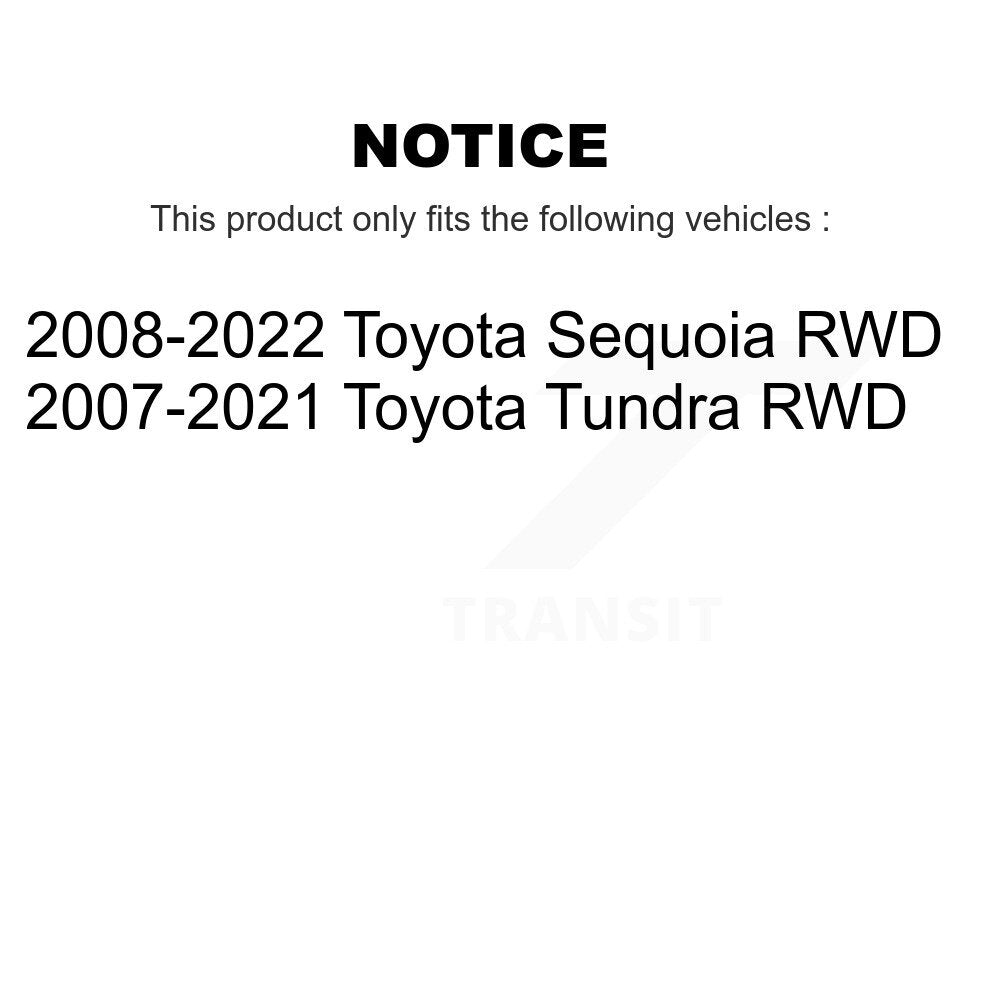 Kugel 70-515204 Front Wheel Bearing Hub Assembly for 2007-2022 Toyota Tundra, Sequoia
