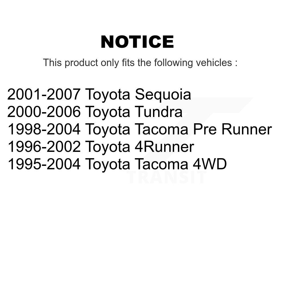 Kugel 70-517011 Front Wheel Bearing for 1995-2007 Toyota Tacoma, 4Runner, Tundra, Sequoia