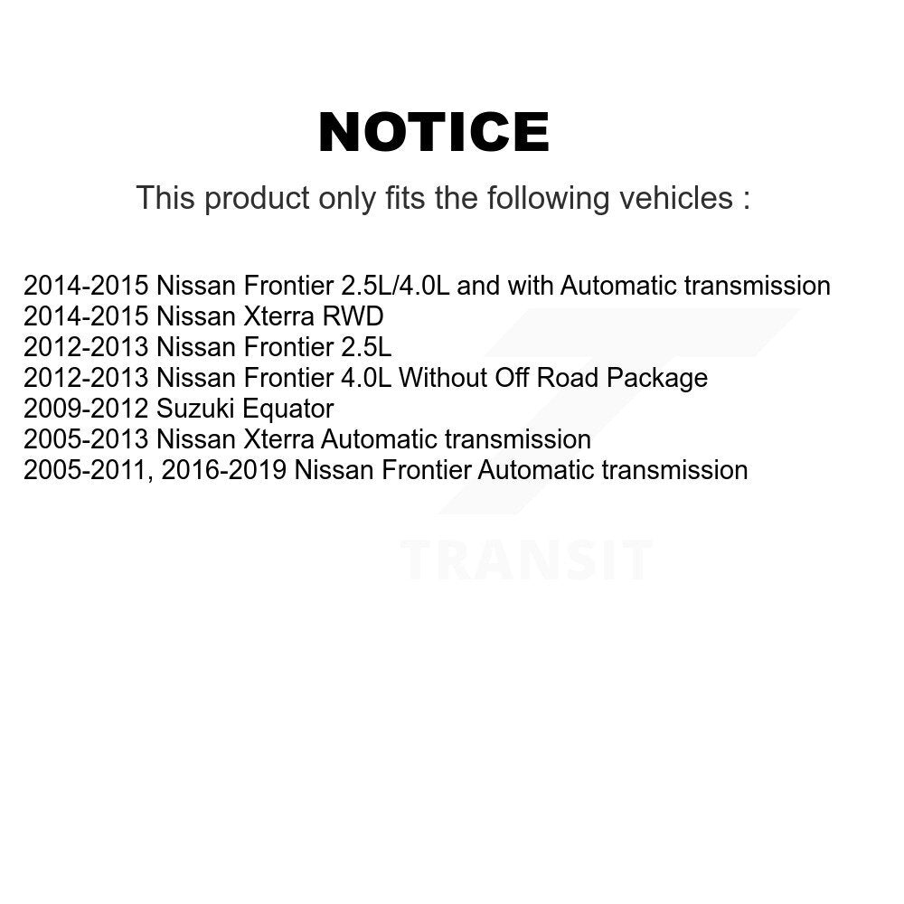 Kugel 70-541011 Rear Wheel Bearing Assembly for 2005-2019 Nissan Frontier, Nissan Xterra, Suzuki Equator