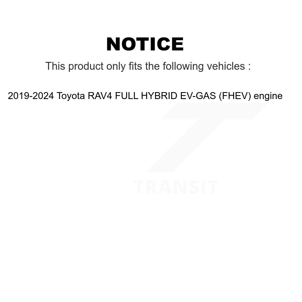 Kugel 70-KH4002 Front Wheel Bearing Hub Assembly for 2019-2024 Toyota RAV4