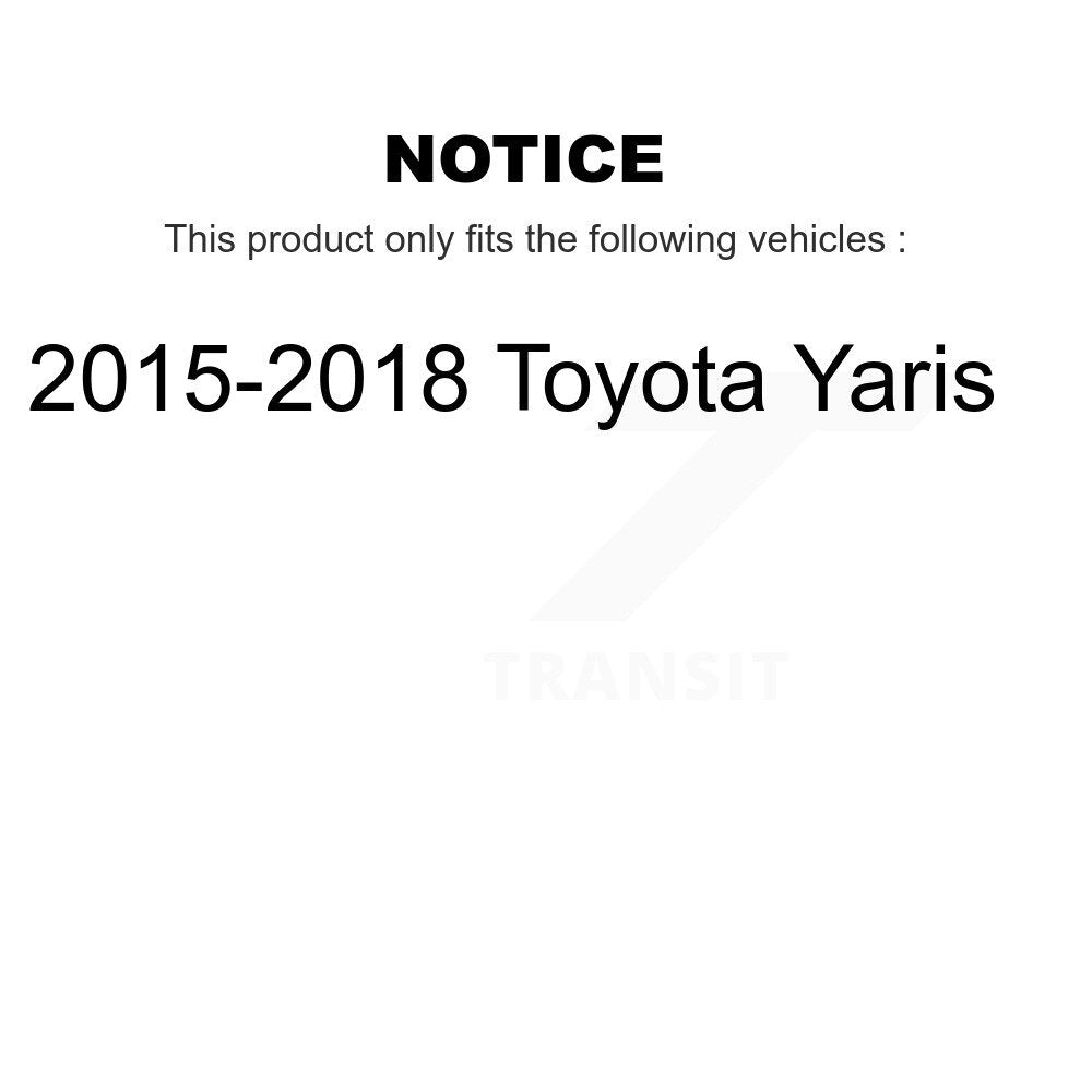 Kugel 70-KH4211 Rear Wheel Bearing Hub Assembly for 2015-2018 Toyota Yaris