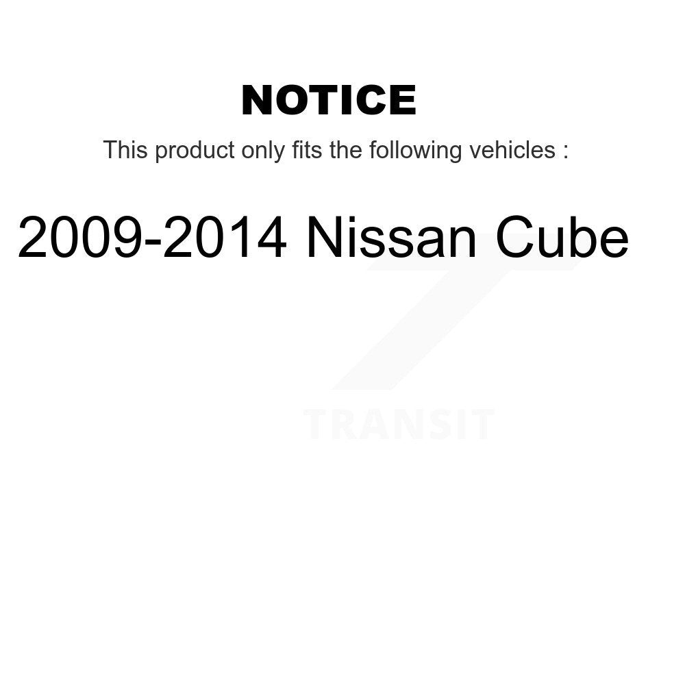 Kugel 70-KH7000 Rear Wheel Bearing Hub Assembly for 2009-2014 Nissan Cube