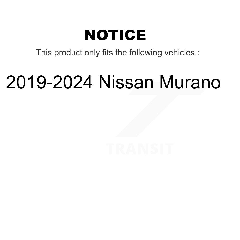 Kugel 70-KH7002 Front Right Wheel Bearing Hub Assembly for 2019-2024 Nissan Murano
