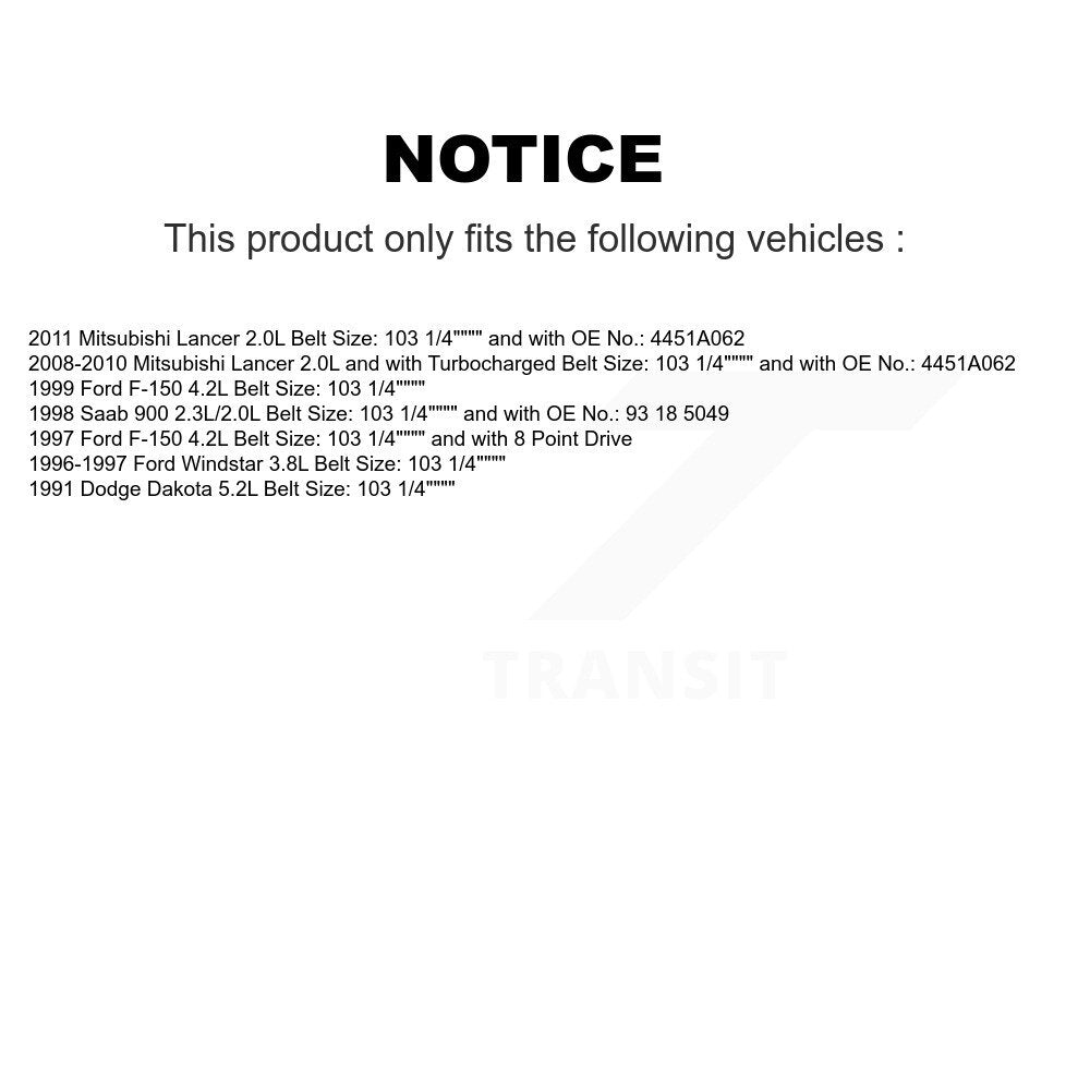 Bando_Accessory Drive Belt_BAN-6PK2620