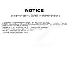 Bando_Accessory Drive Belt_BAN-6PK2620