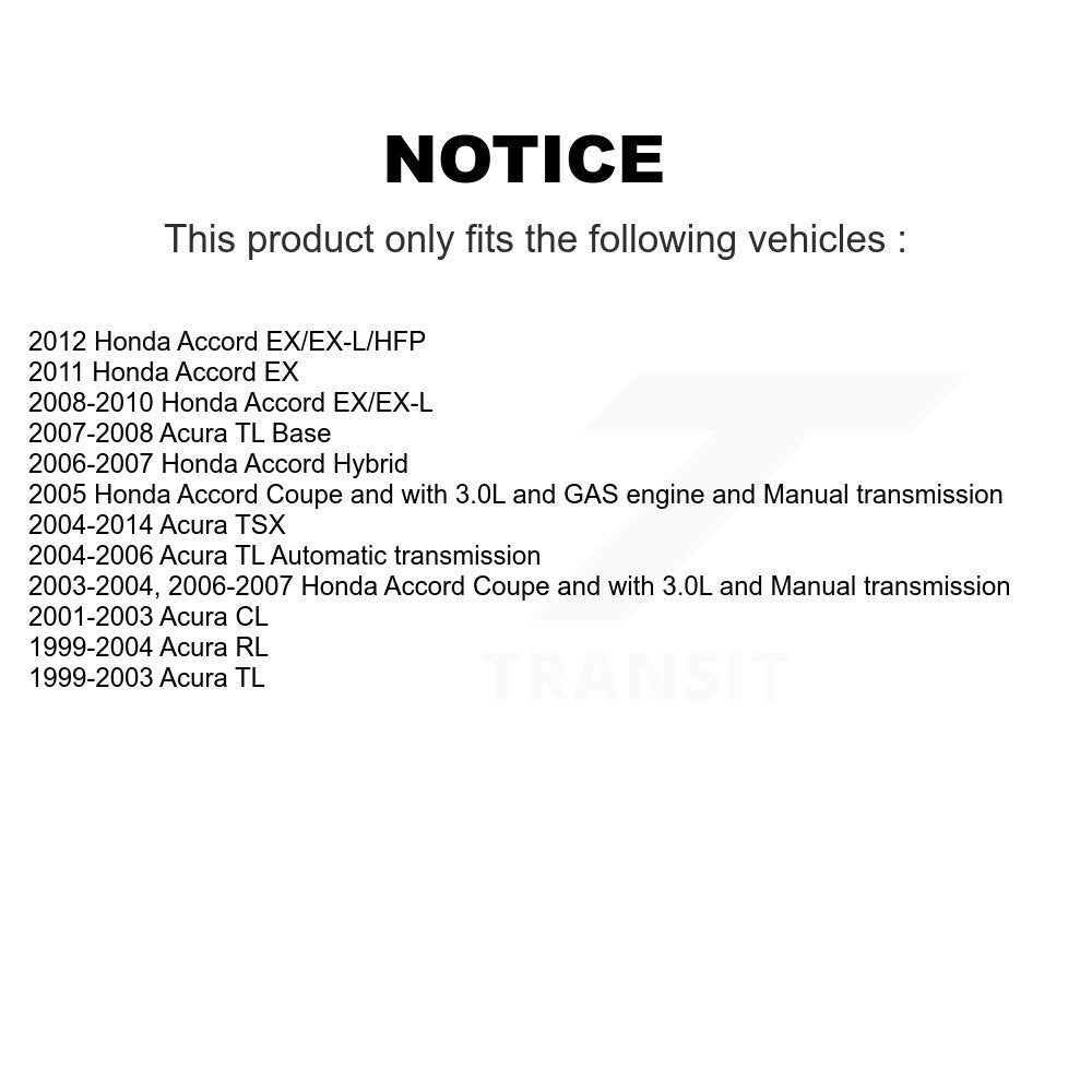 AmeriBRAKES NWF-PRC1506 Front Ceramic Brake Pads for 1999-2014 Acura RL, Acura TL and Select Vehicles