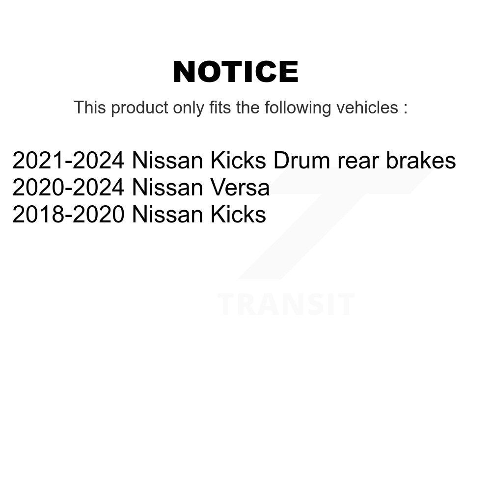 AmeriBRAKES NWF-PRC2324 Front Ceramic Brake Pads for 2018-2024 Nissan Kicks, Versa
