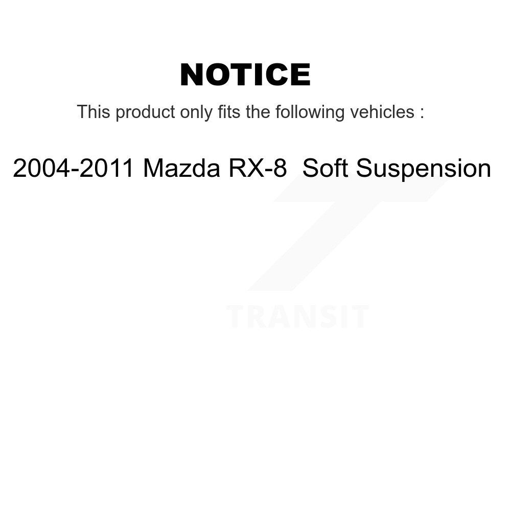 AmeriBRAKES NWF-PRM1009 Front Semi-Metallic Brake Pads for 2004-2011 Mazda RX-8