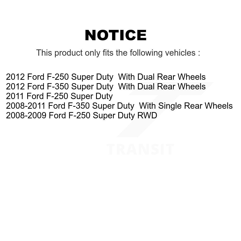 AmeriBRAKES NWF-PRM1333 Front Semi-Metallic Brake Pads for 2008-2012 Ford F-250 Super Duty, F-350 Super Duty
