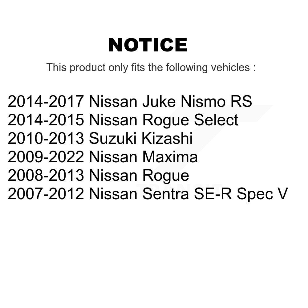 Positive Plus PPF-D1374 Front Semi-Metallic Brake Pads for 2007-2022 Nissan Sentra, Nissan Rogue and Select Vehicles