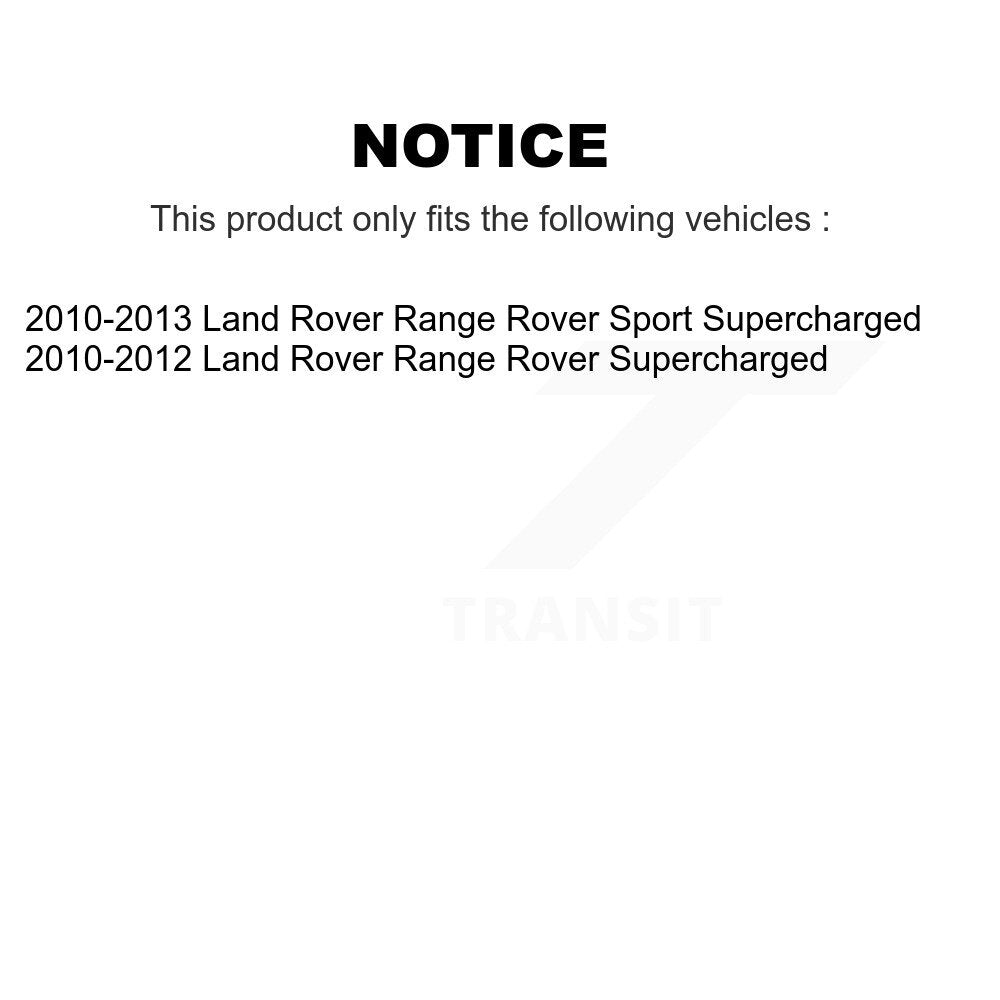 Positive Plus PPF-D1427 Rear Semi-Metallic Brake Pads for 2010-2013 Land Rover Range Rover, Range Rover Sport